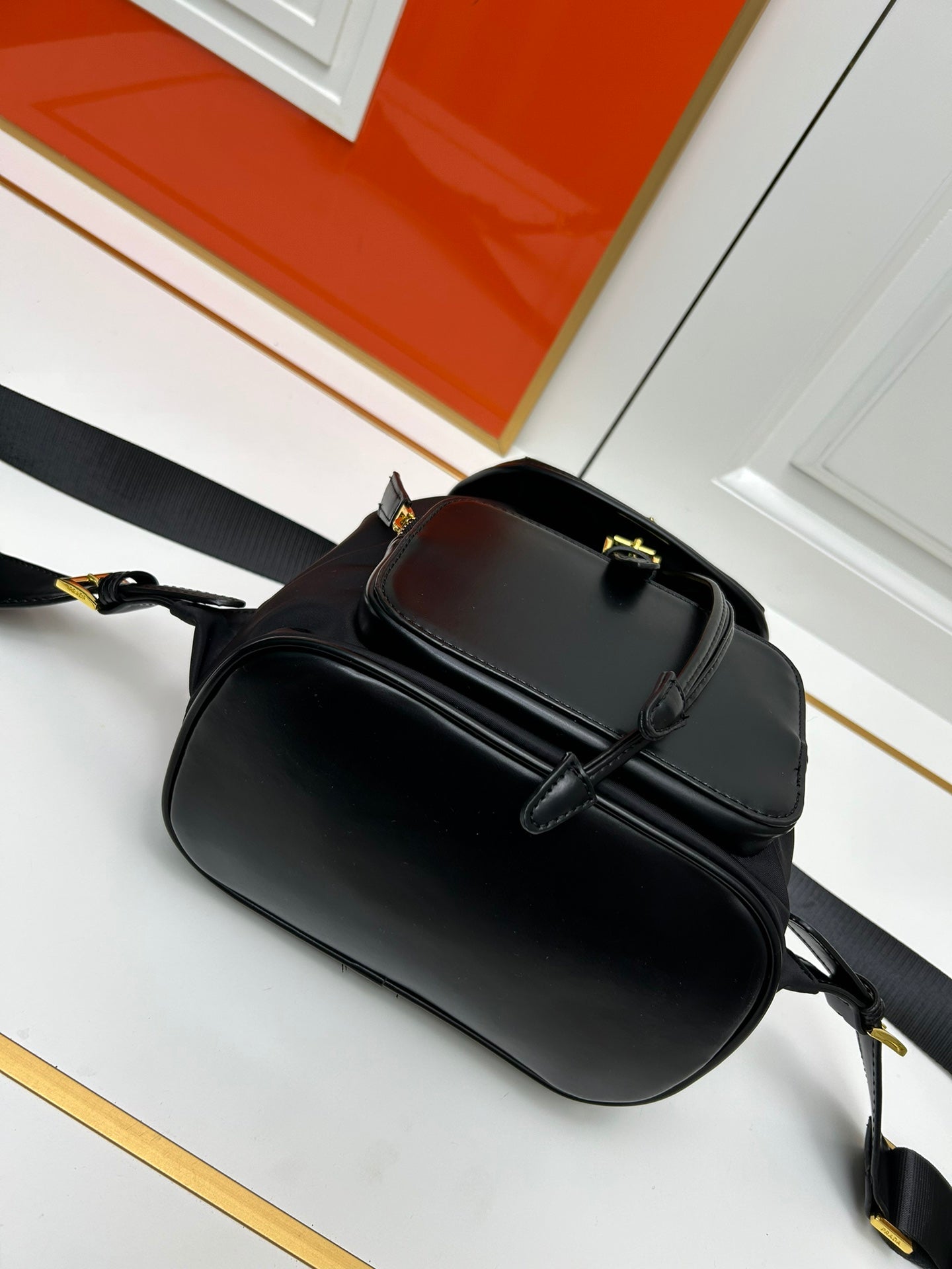 New Fashion PRADA Lightweight Luxury Leisure Women's Multi functional Travel Backpack