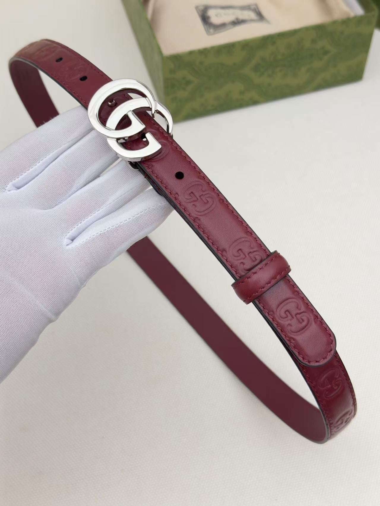 New interlocking double G buckle 15mm waist belt, fashionable and versatile decoration, wide shorts skirt, high-end feeling, paired with jeans waist belt