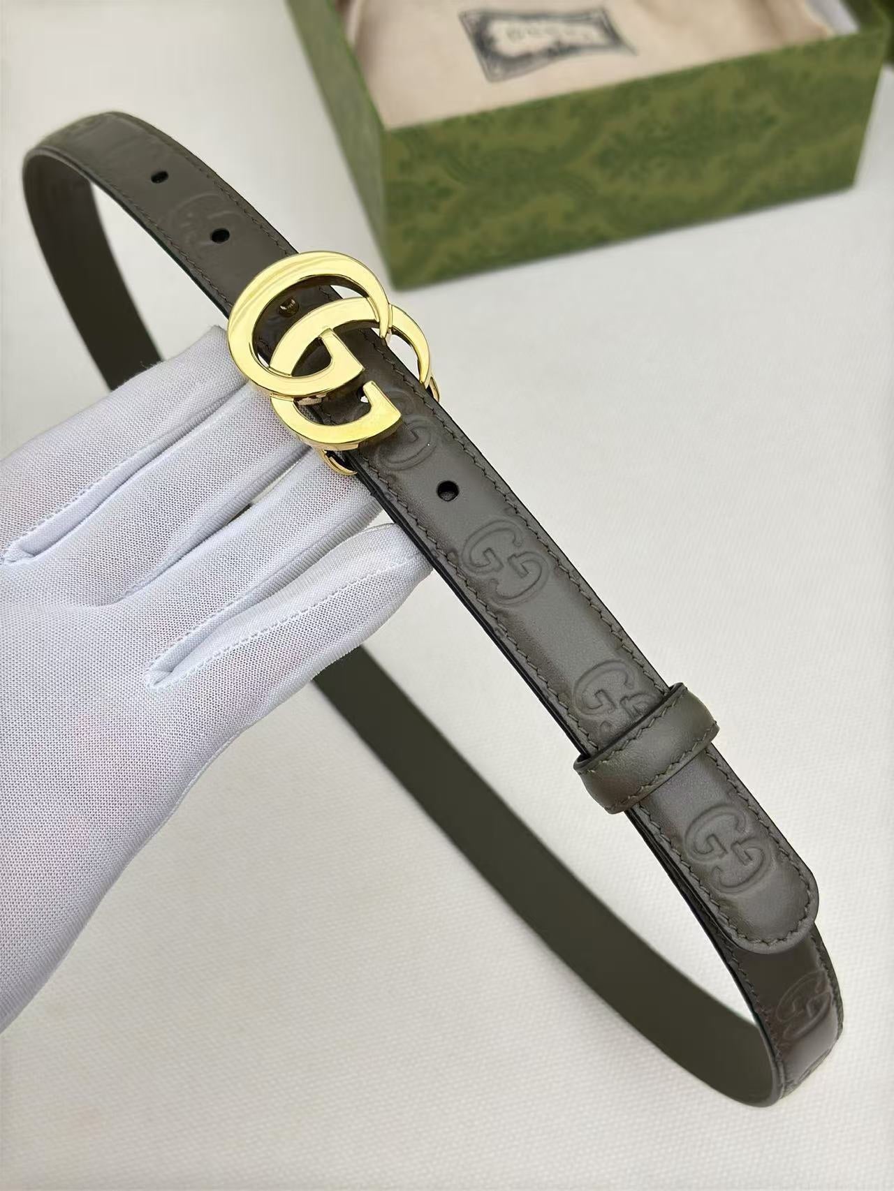 New interlocking double G buckle 15mm waist belt, fashionable and versatile decoration, wide shorts skirt, high-end feeling, paired with jeans waist belt