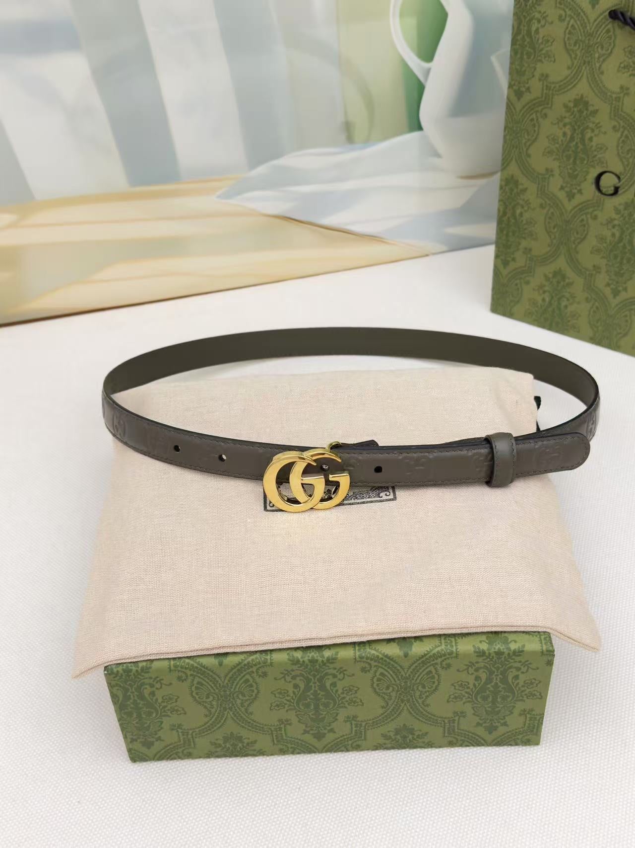 New interlocking double G buckle 15mm waist belt, fashionable and versatile decoration, wide shorts skirt, high-end feeling, paired with jeans waist belt