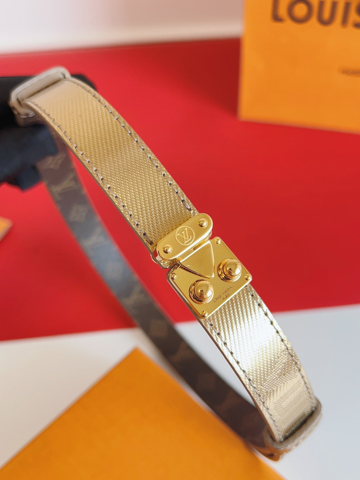 New women's double-sided waist belt lock 20mm