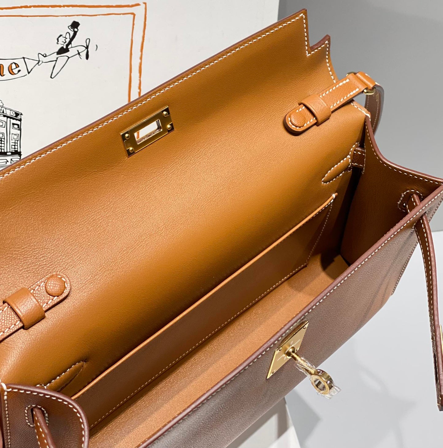 new luxury fashion  Kelly elan women's handbag