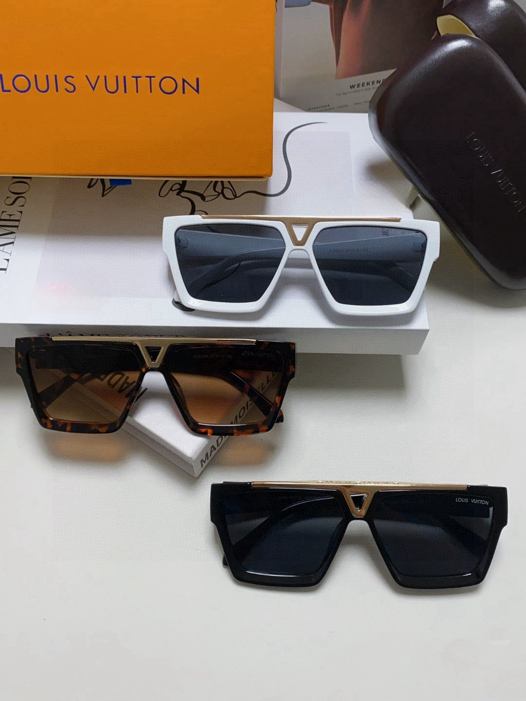 New fashionable, exquisite, luxurious and high-end sunglasses