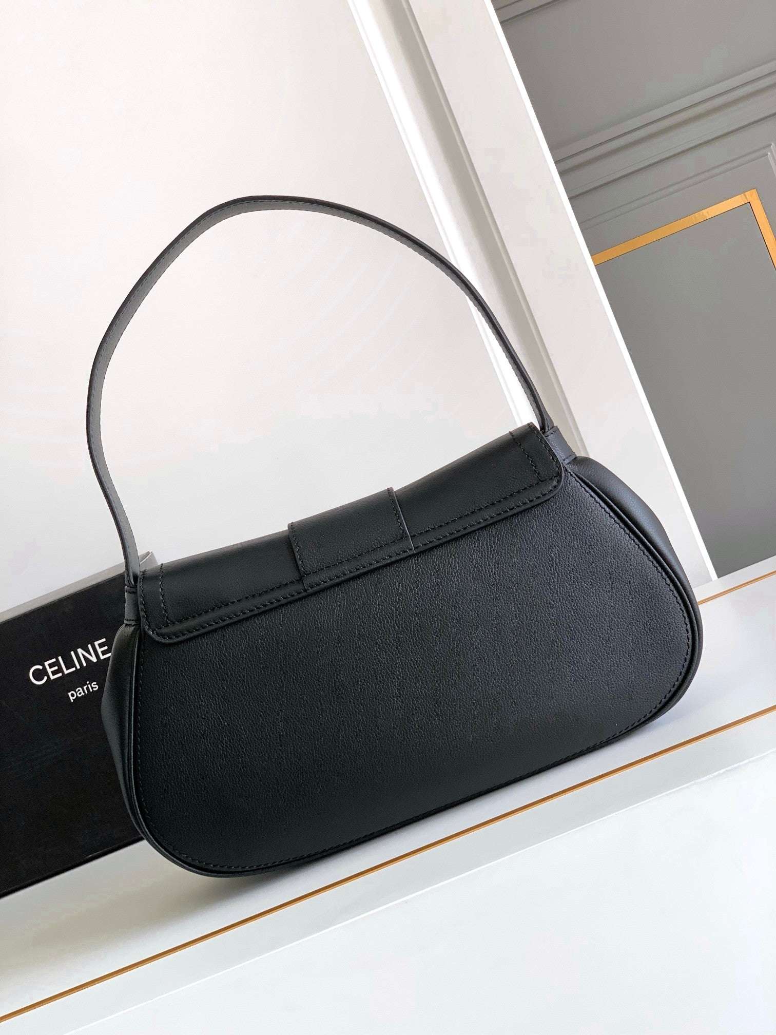 new luxury fashion soft cowhide armpit bag, single shoulder hand-held women's bag