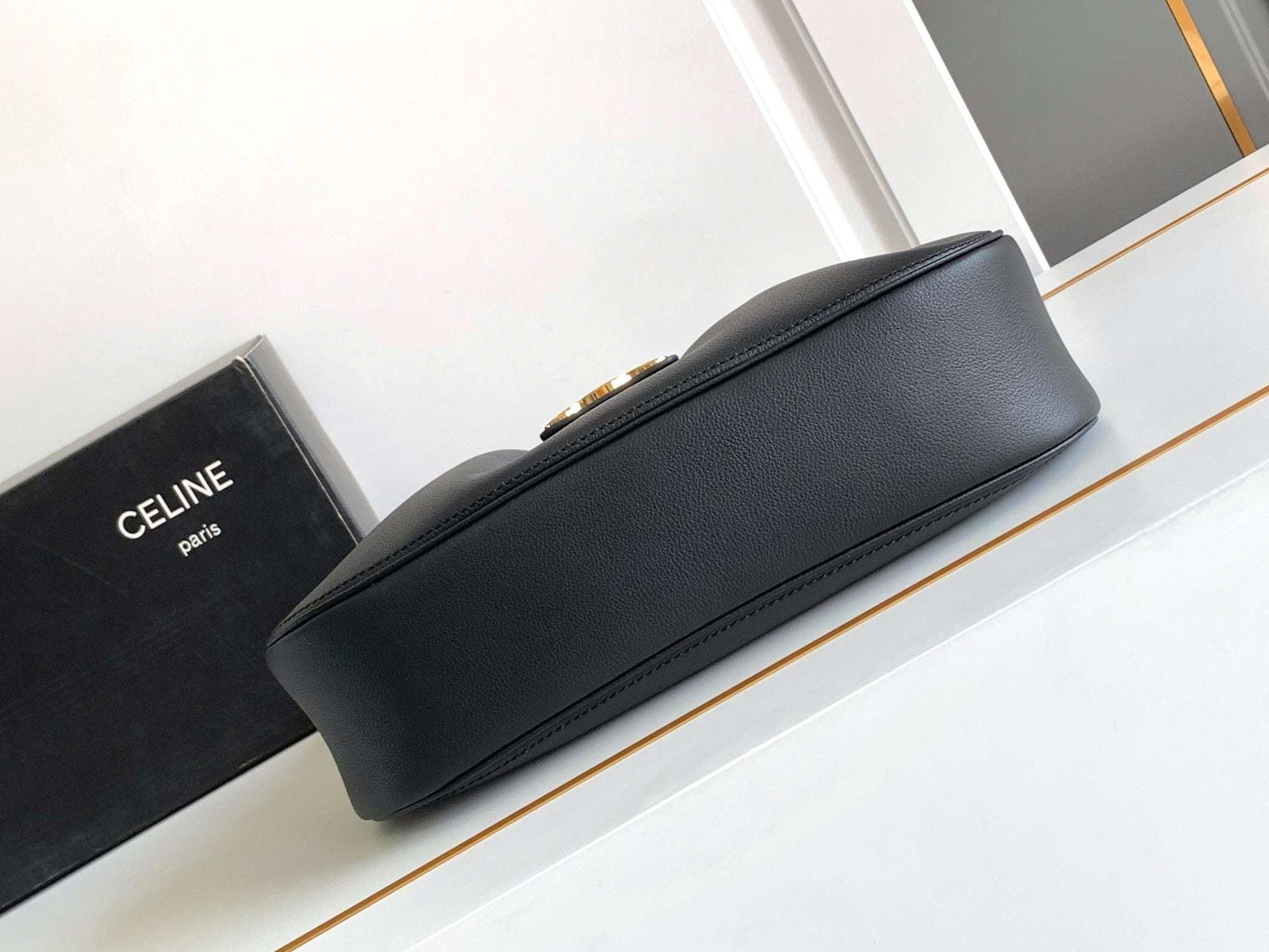new luxury fashion soft cowhide armpit bag, single shoulder hand-held women's bag