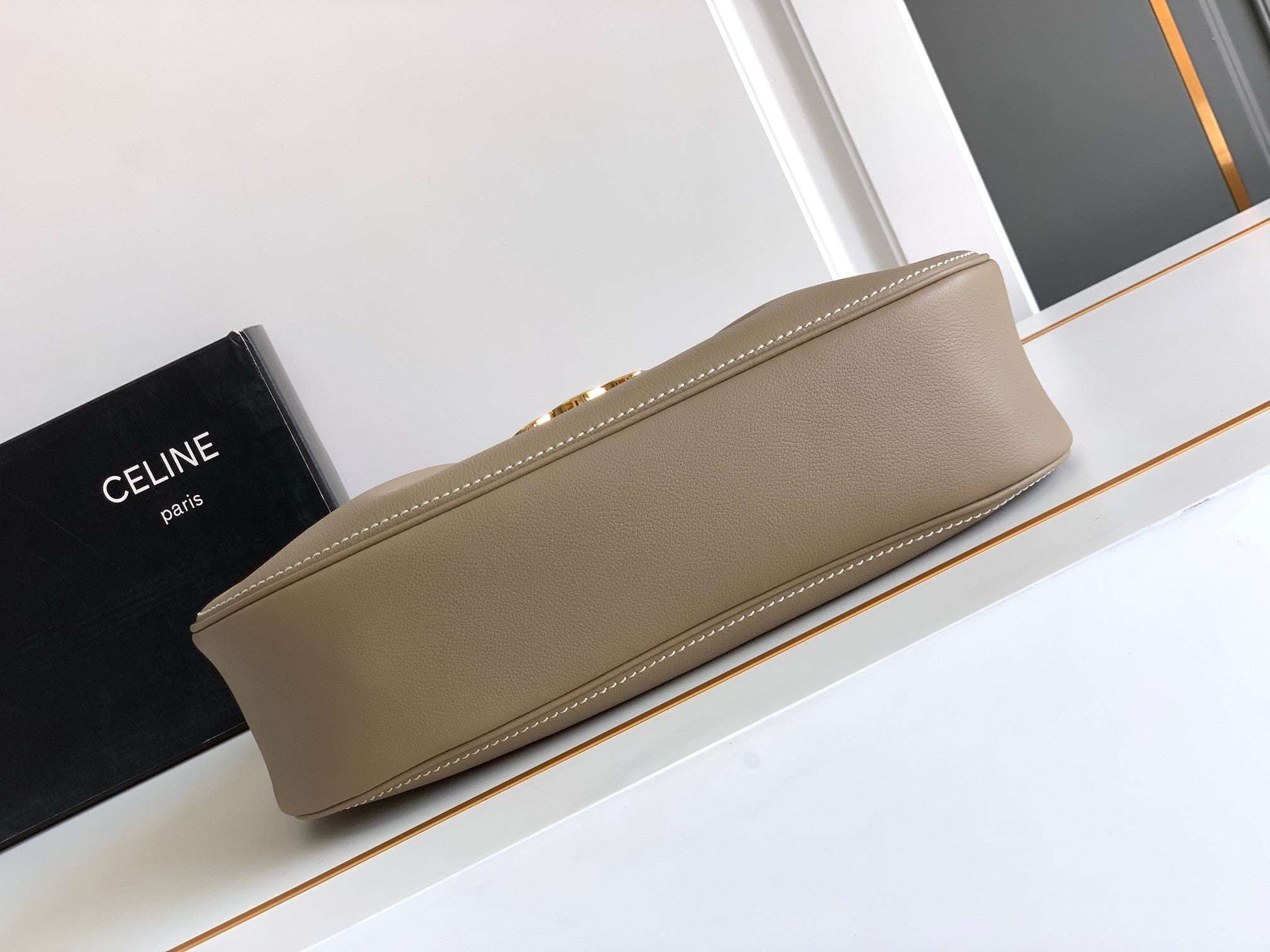 new luxury fashion soft cowhide armpit bag, single shoulder hand-held women's bag