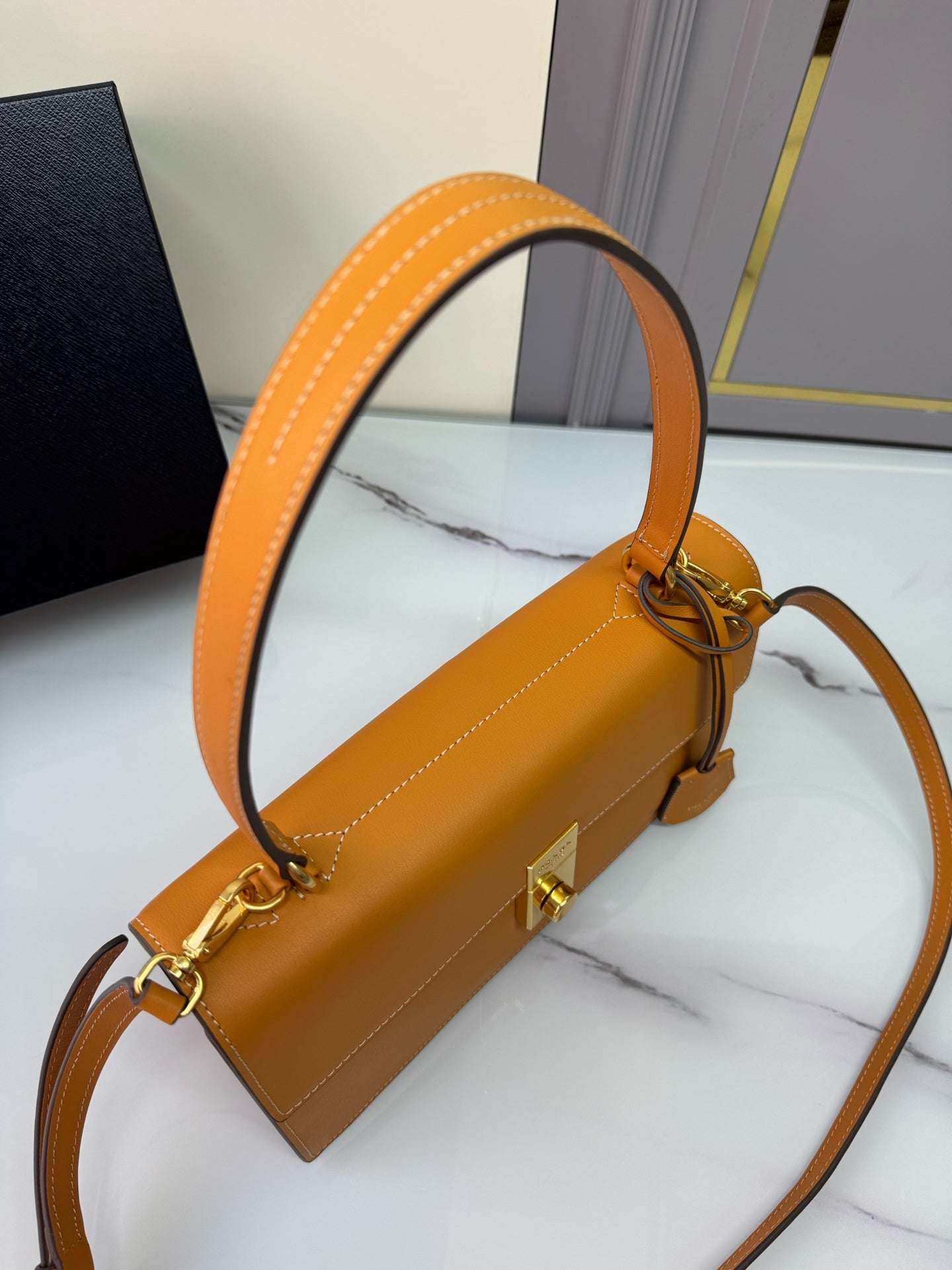 New Fashionable Exquisite PRADA SoftSound Women's Handheld and Crossbody Bag
