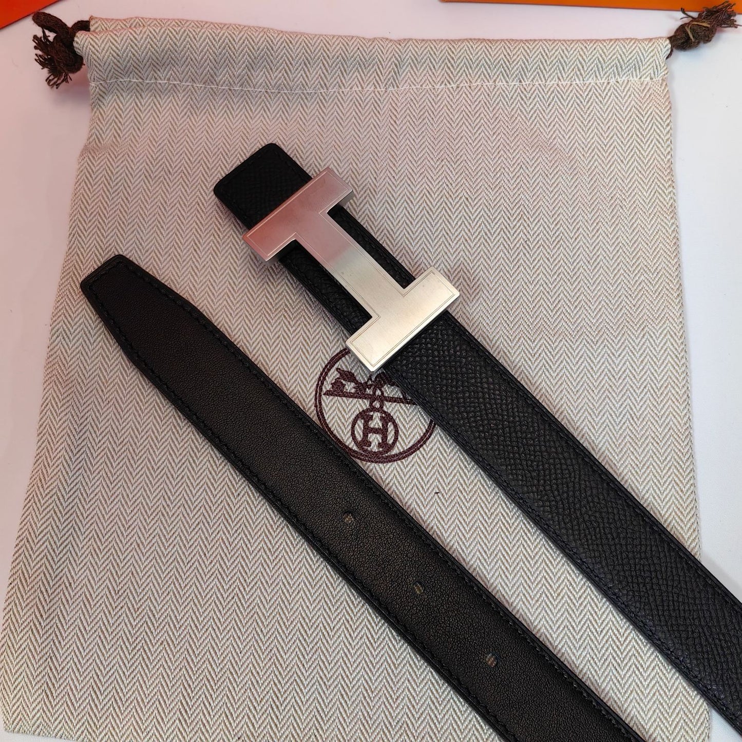 H New Kelly Garden Party 25mm Women's  Epsom Belt