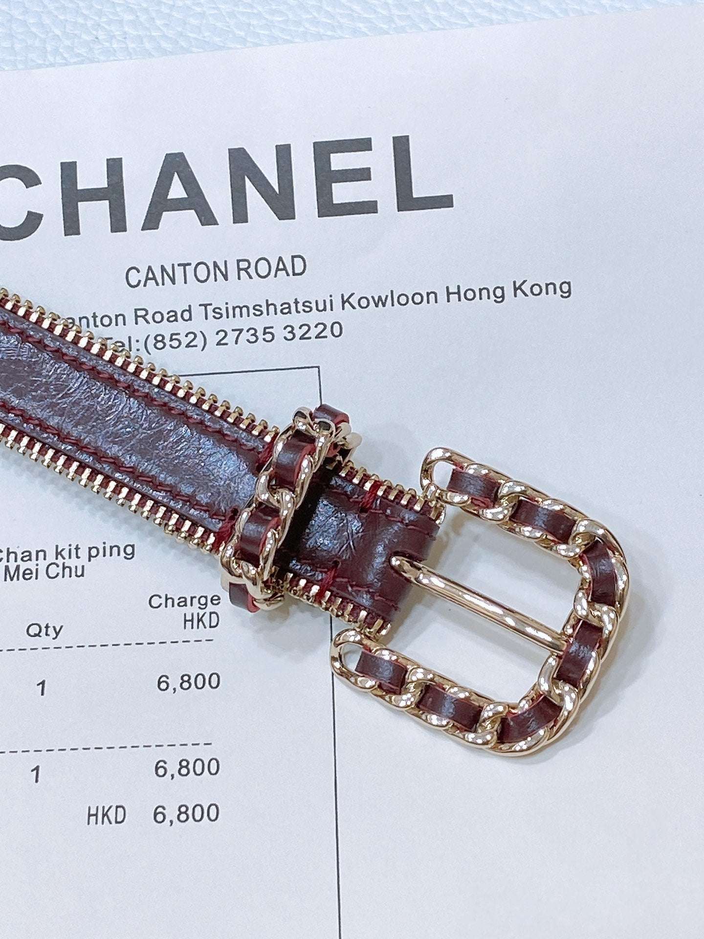 New Cha~nel Imported Shiny Leather 2.0cm Soft and Exquisite Belt