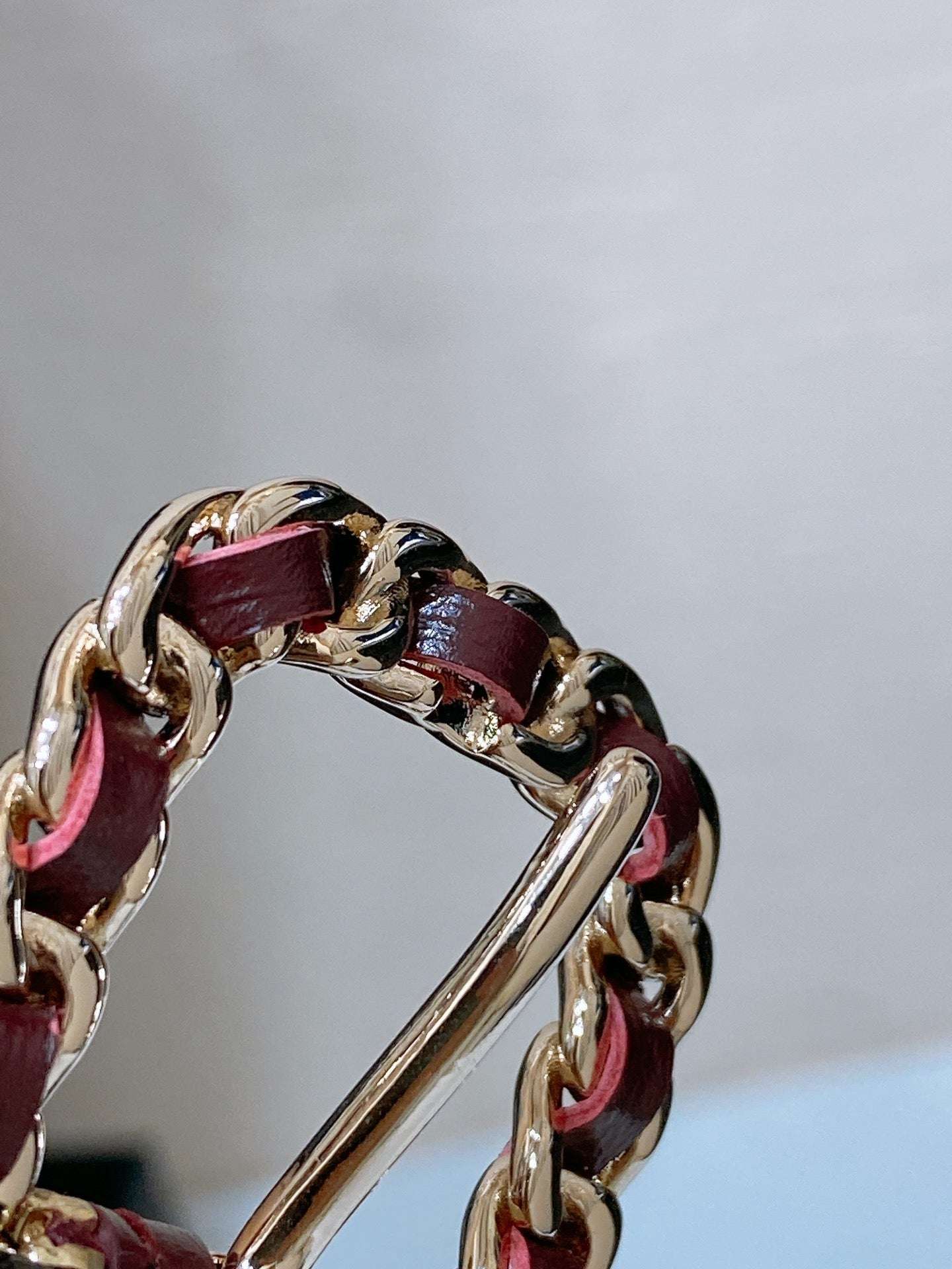 New Cha~nel Imported Shiny Leather 2.0cm Soft and Exquisite Belt