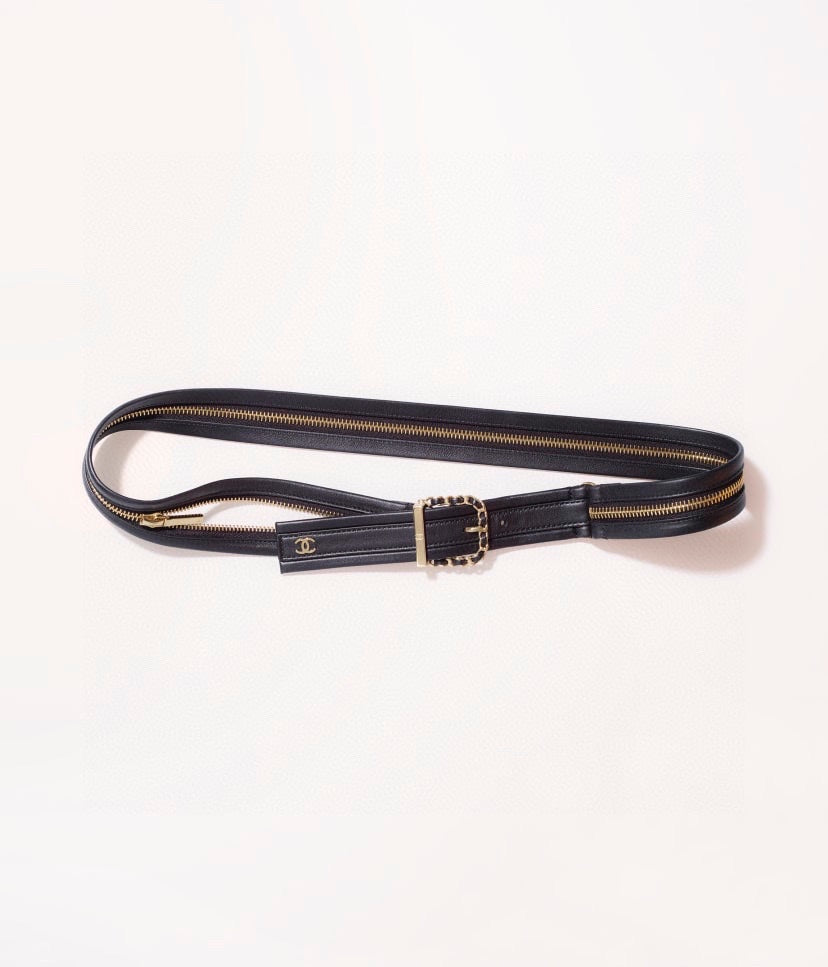 New Cha~nel Fashion Double sided Belt 3cm