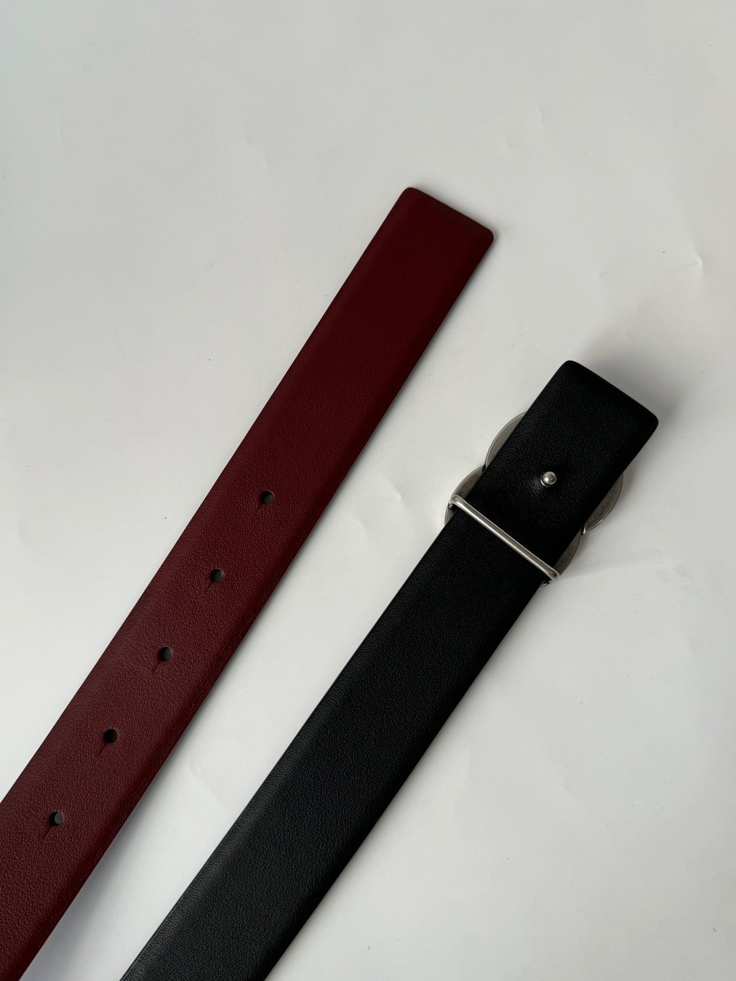 New Cha~nel Fashion Double sided Belt 3cm