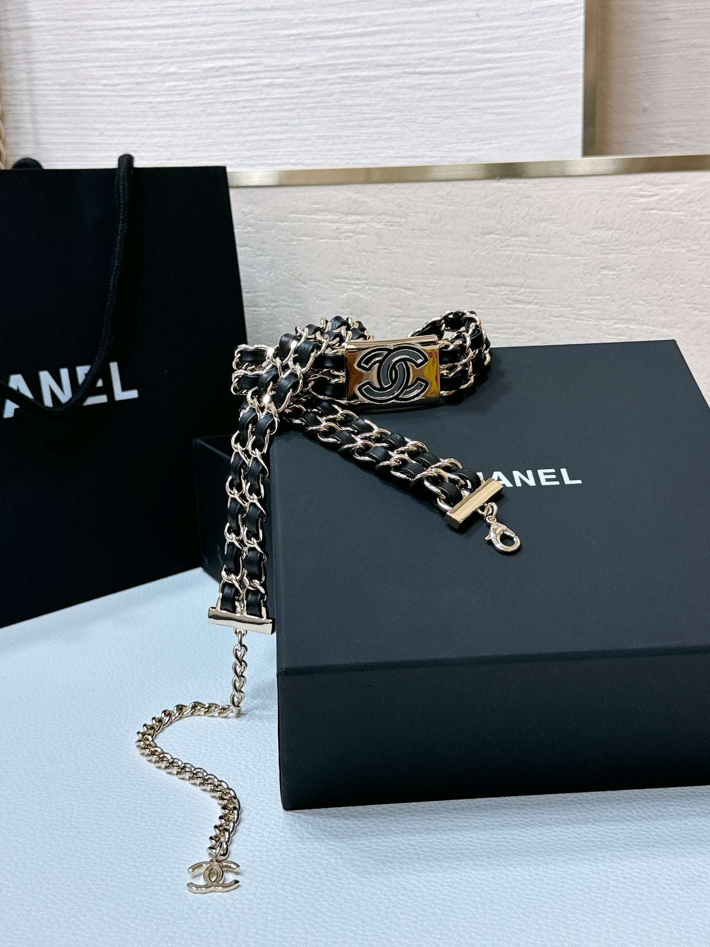 New Cha~nel Exquisite Fashion Chain Belt