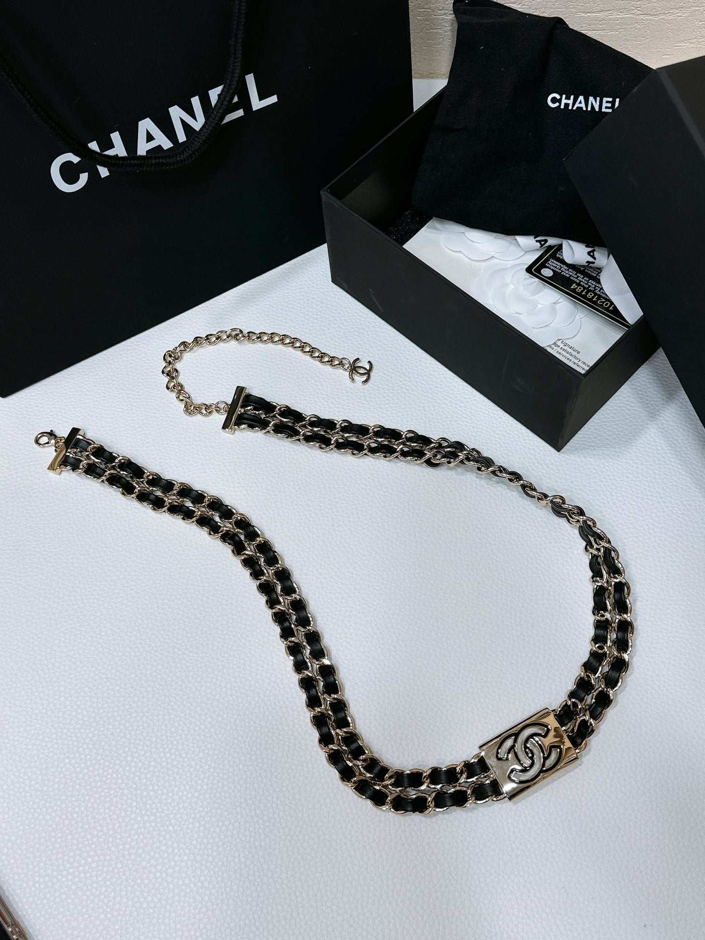 New Cha~nel Exquisite Fashion Chain Belt