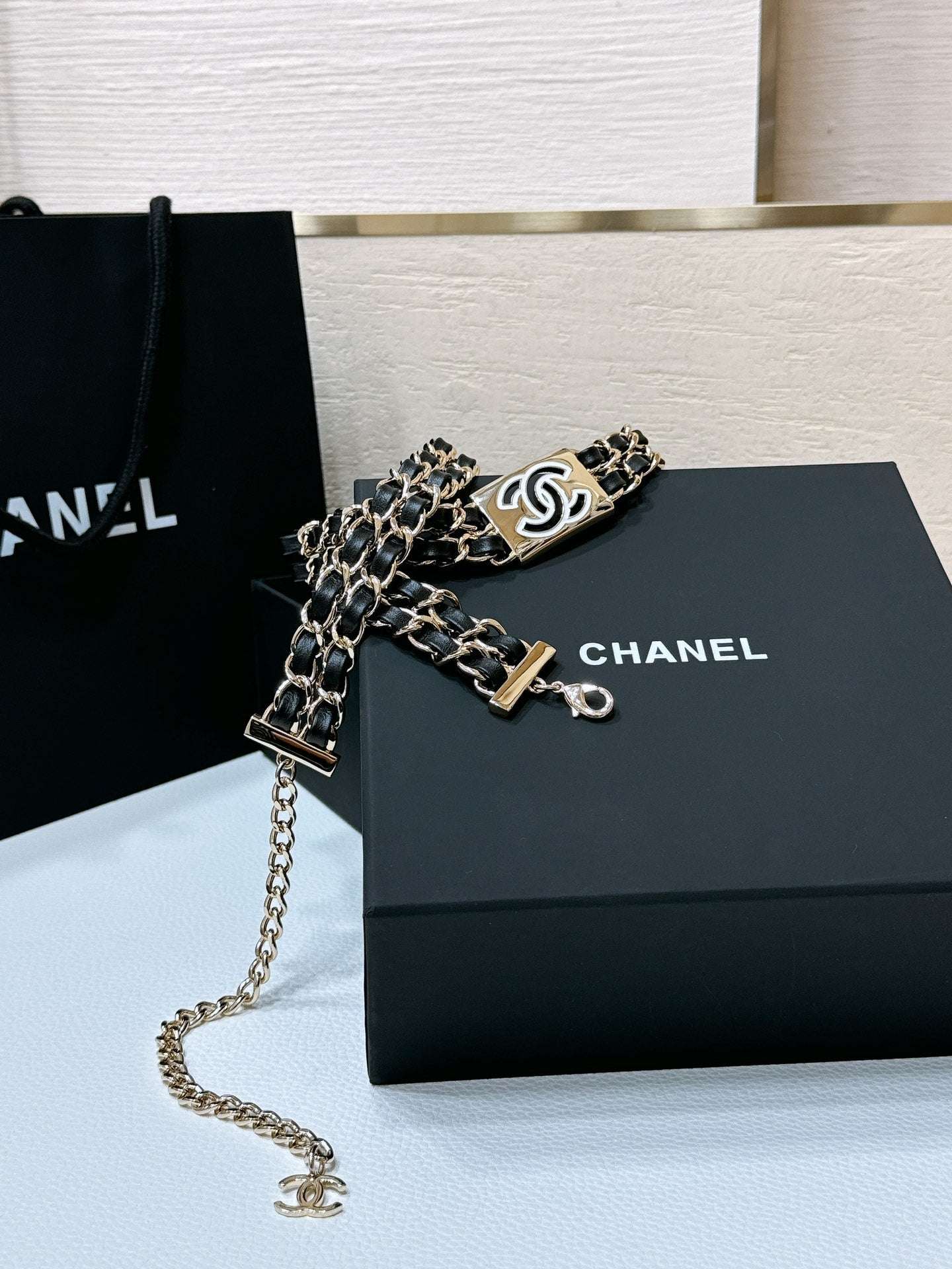 New Cha~nel Exquisite Fashion Chain Belt