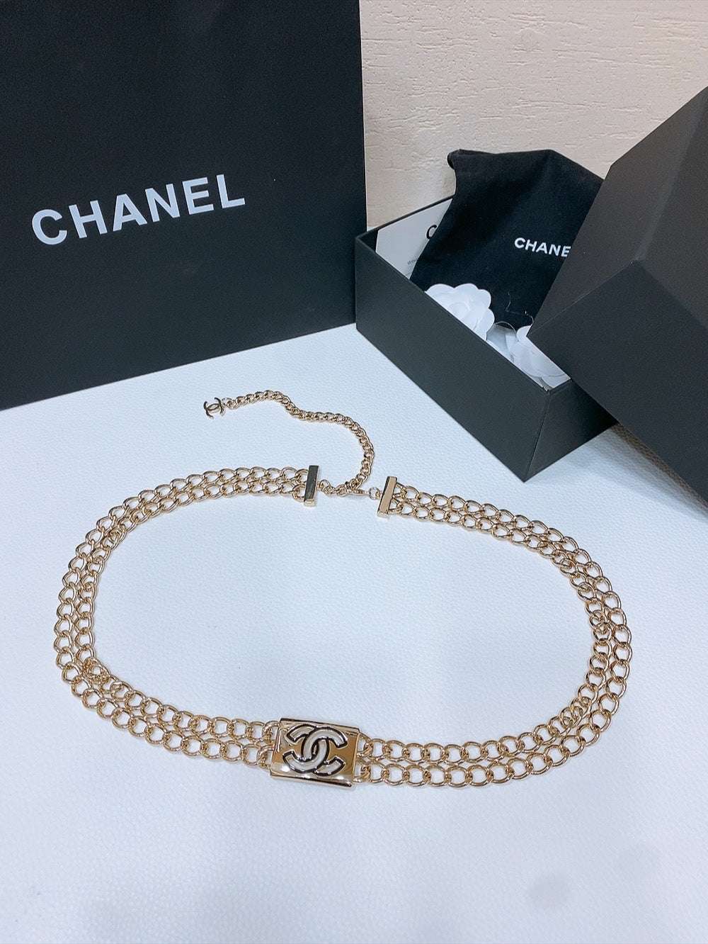 New Cha~nel Exquisite Fashion Chain Belt