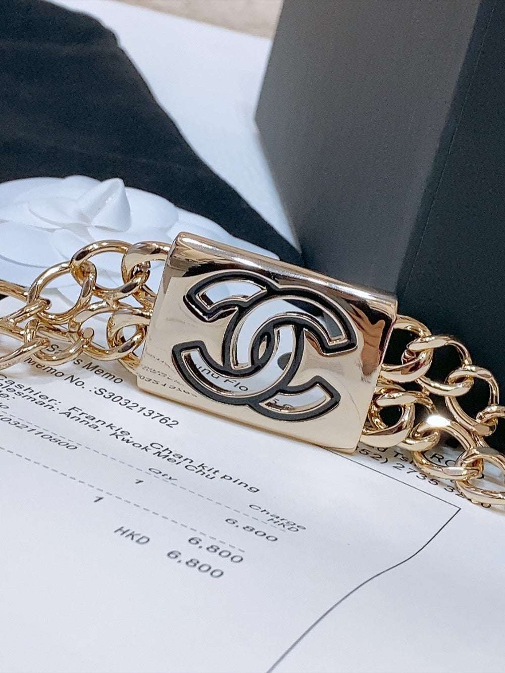 New Cha~nel Exquisite Fashion Chain Belt