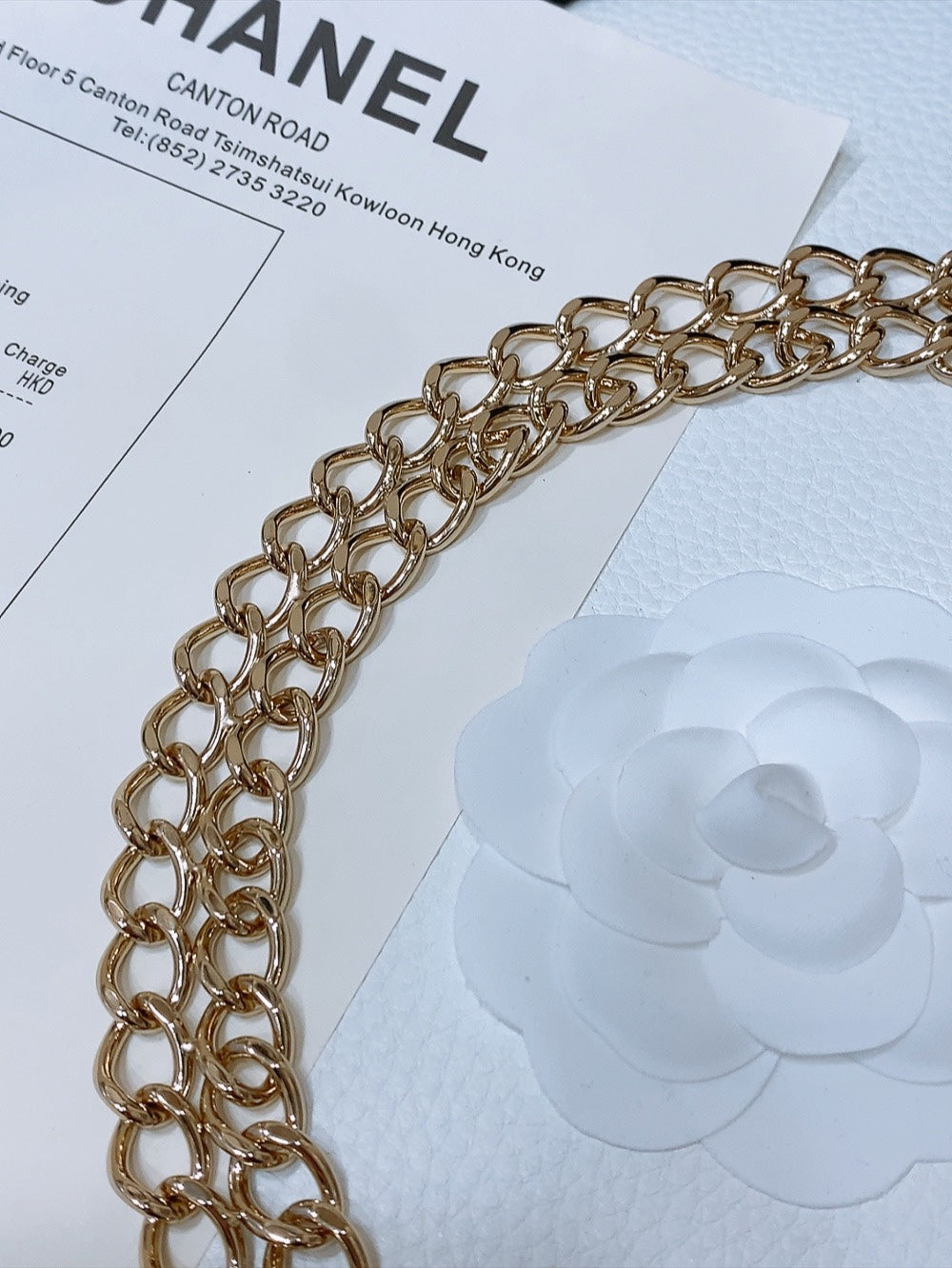New Cha~nel Exquisite Fashion Chain Belt