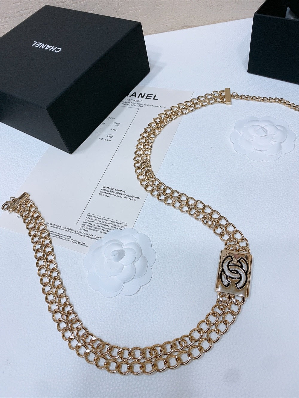 New Cha~nel Exquisite Fashion Chain Belt