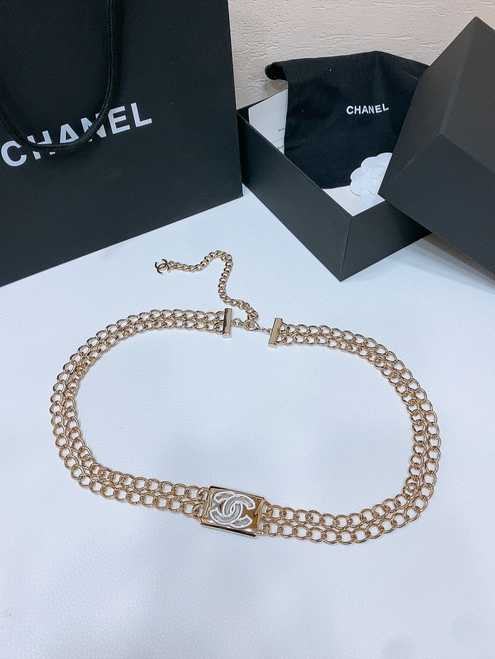 New Cha~nel Exquisite Fashion Chain Belt
