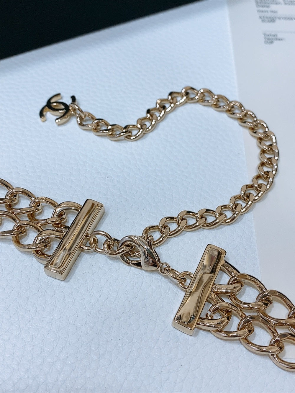 New Cha~nel Exquisite Fashion Chain Belt