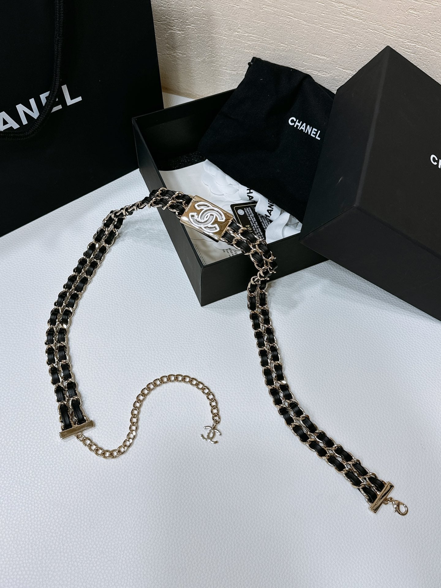 New Cha~nel Exquisite Fashion Chain Belt