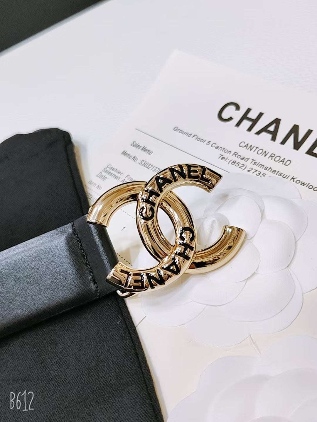 New Cha~nel Classic Exquisite Fashion 3cm Belt
