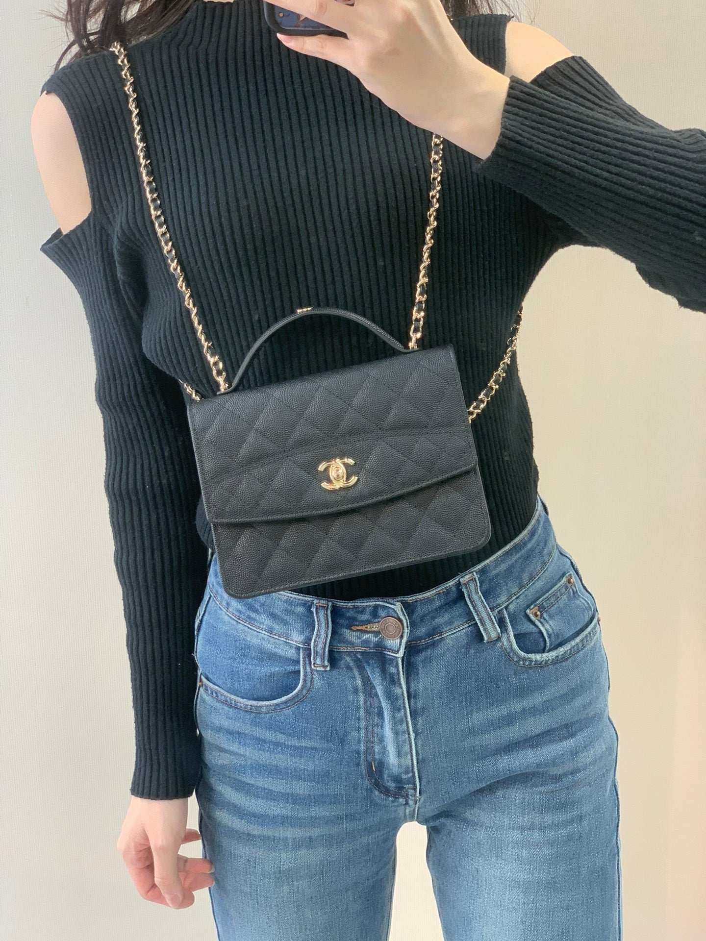 New fashion able high-end mini chain shoulder&handbag&backpack