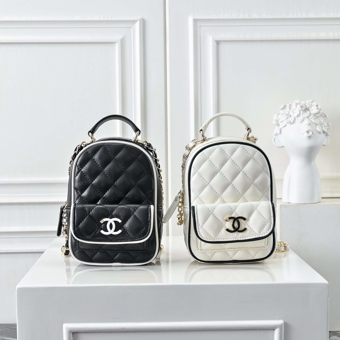 New Luxury Fashion Multi functional Mini Women's Backpack