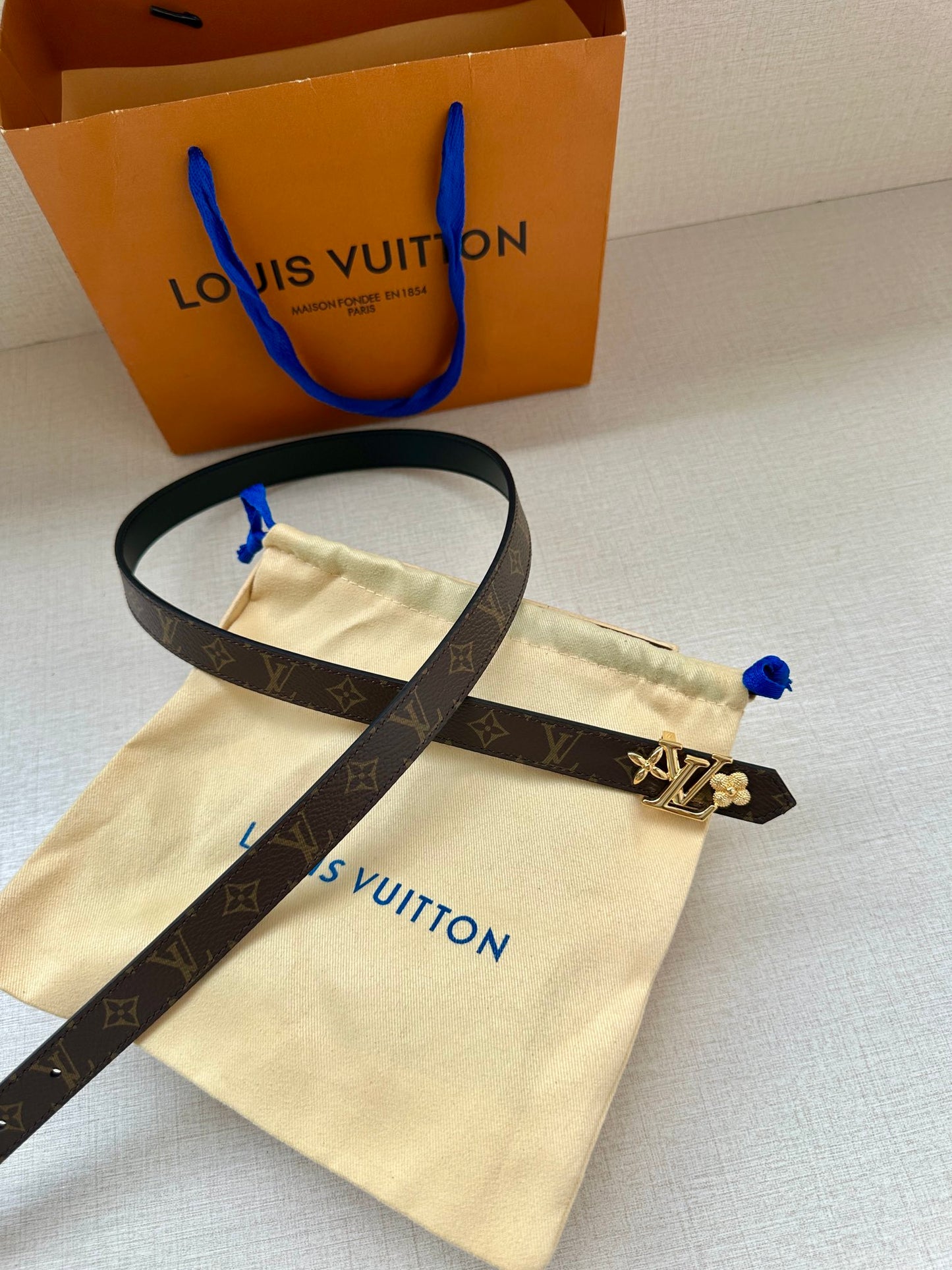 New fashion women's double-sided waist belt lock 20mm