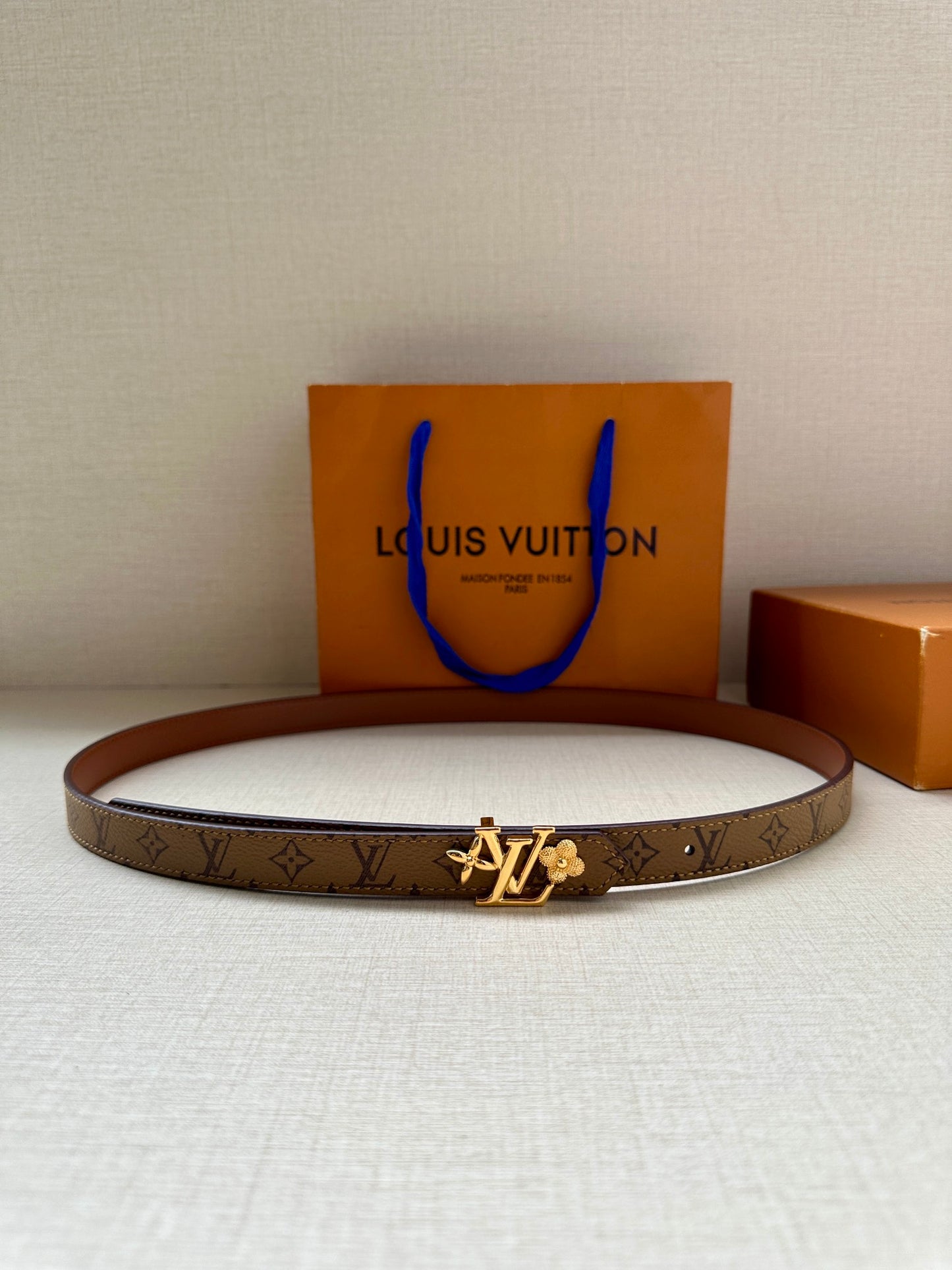 New fashion women's double-sided waist belt lock 20mm