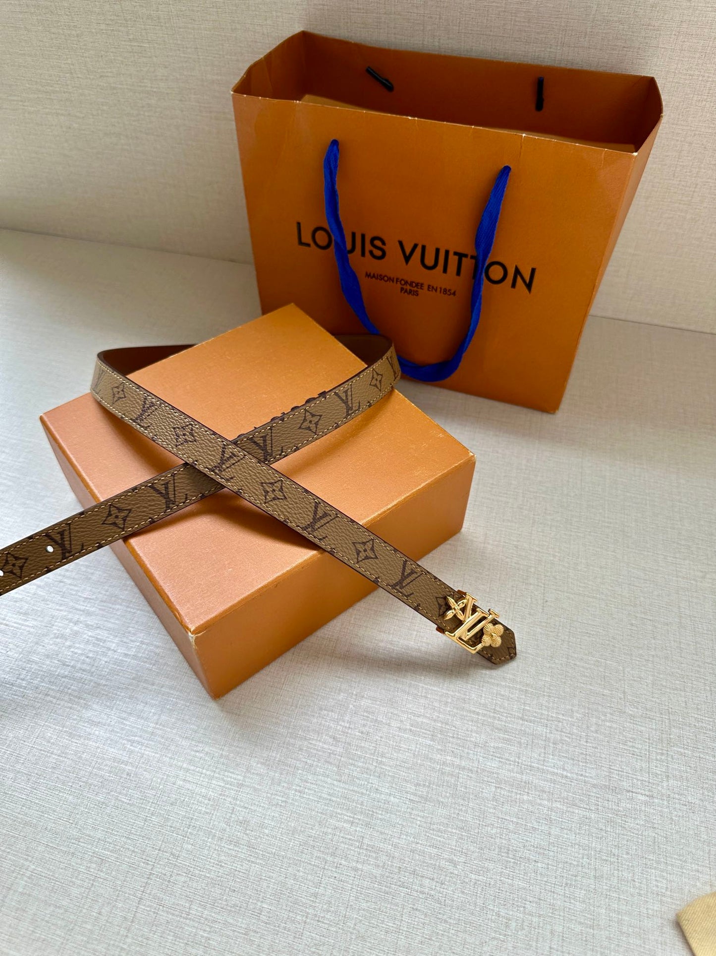 New fashion women's double-sided waist belt lock 20mm