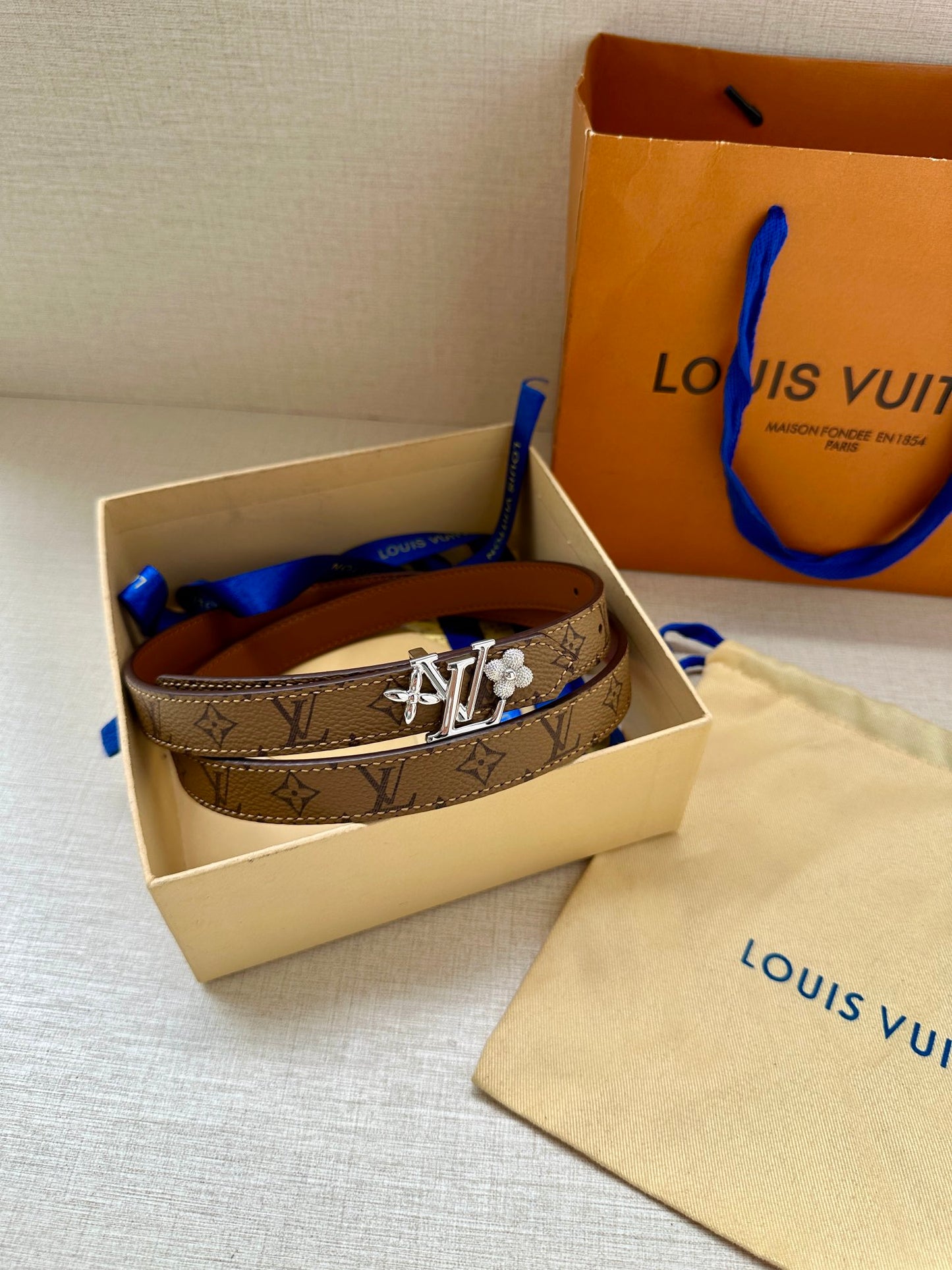 New fashion women's double-sided waist belt lock 20mm