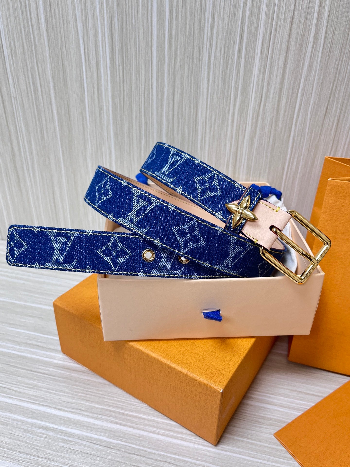 New Fashion LVX MD LV D-Ring Women's Double sided Belt 30mm