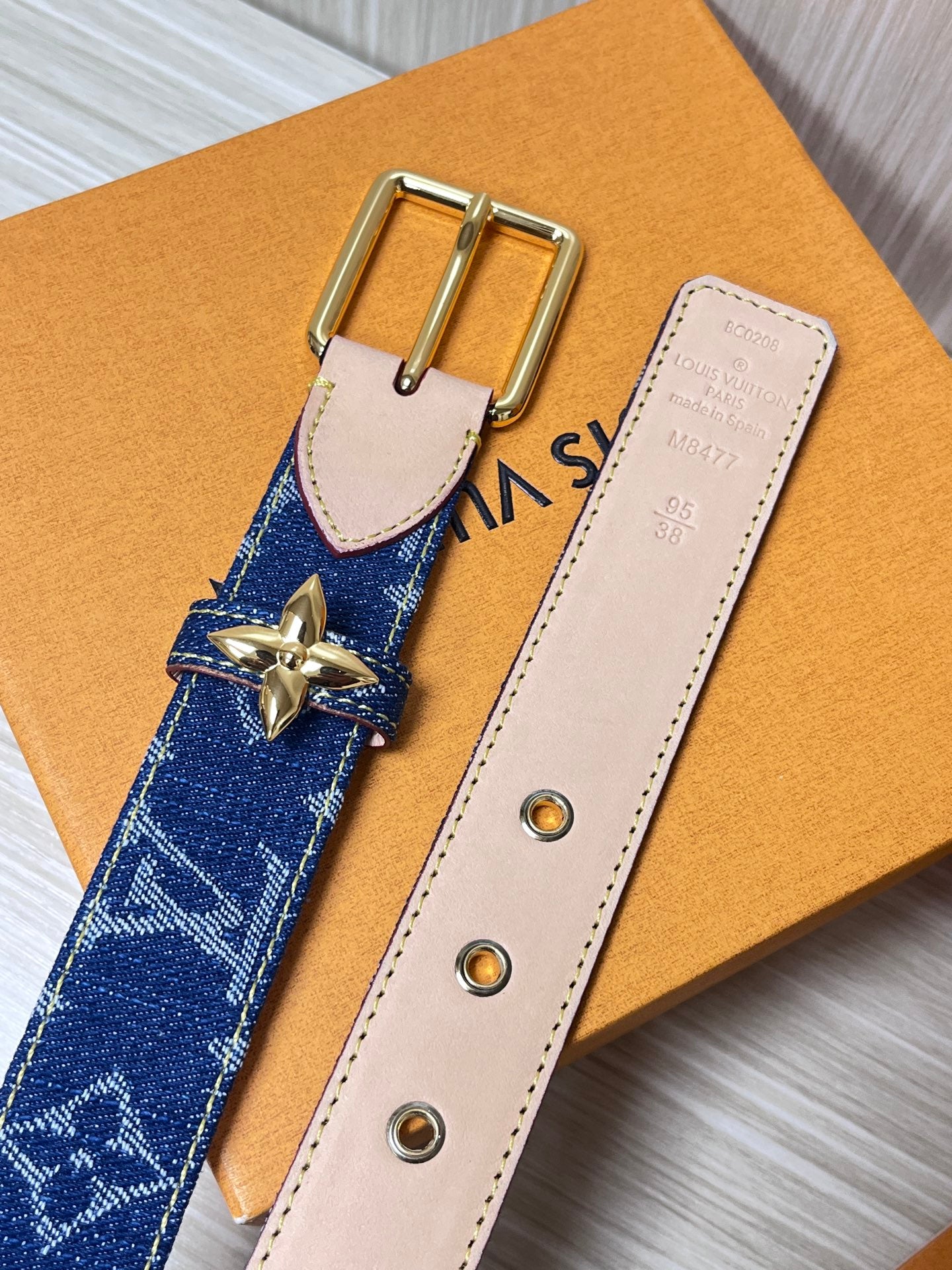 New Fashion LVX MD LV D-Ring Women's Double sided Belt 30mm