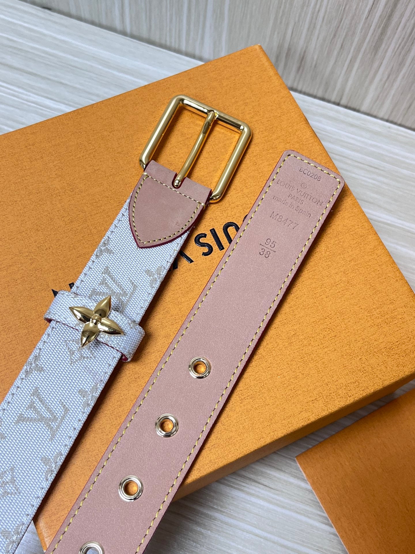 New Fashion LVX MD LV D-Ring Women's Double sided Belt 30mm