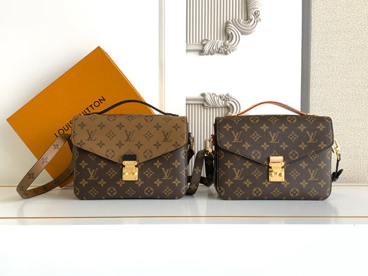 New luxury  fashion 𝐏𝐨𝐜𝐡𝐞𝐭𝐭𝐞 𝐌é𝐭𝐢𝐬 women's handbag