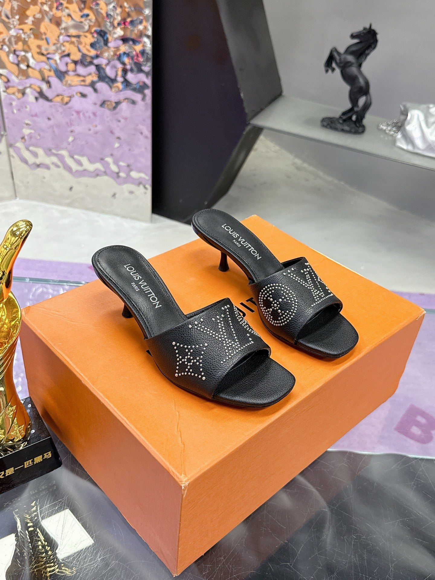 New luxury fashion Ladies' high-heeled sandals