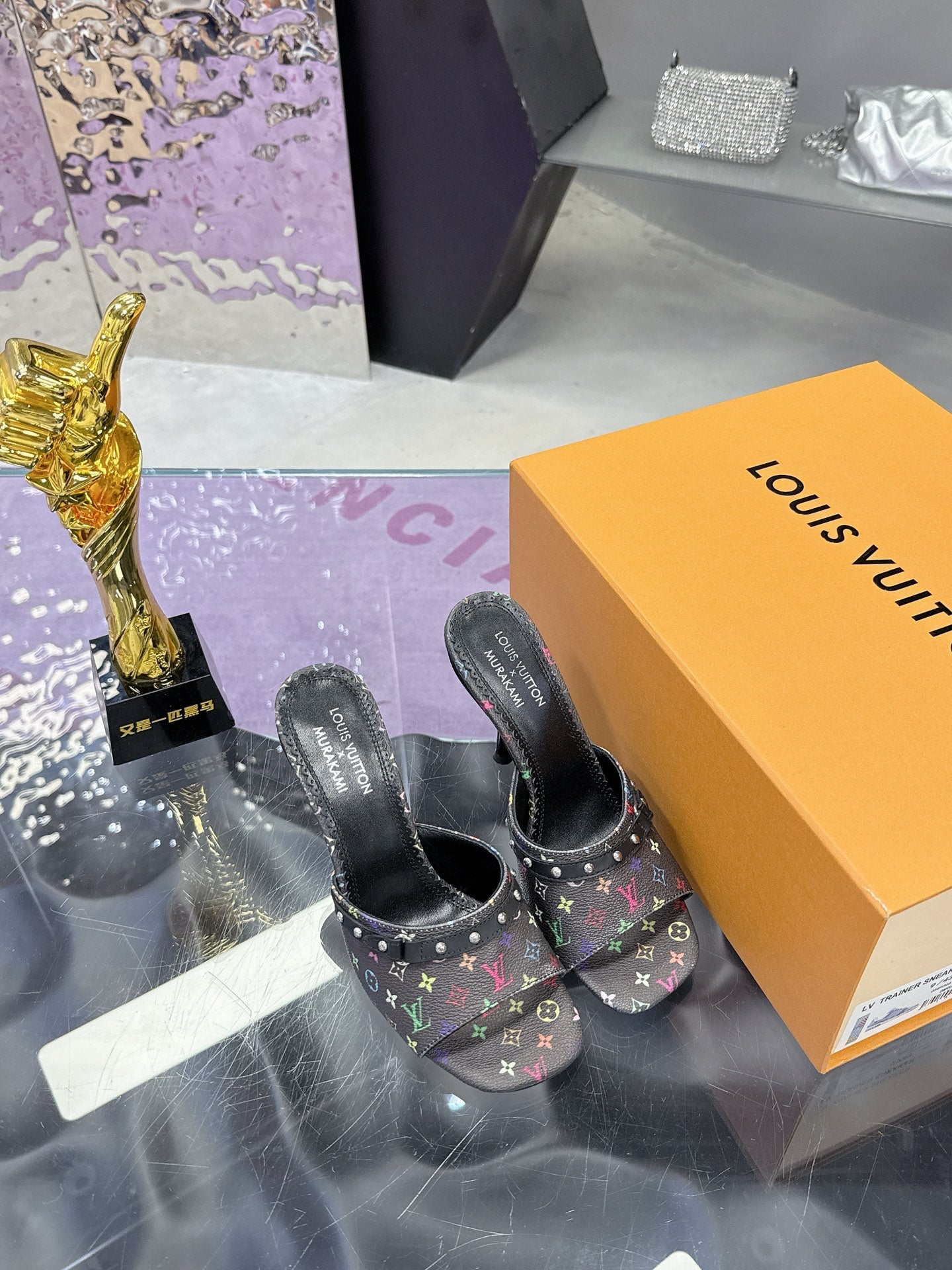 New luxury fashion Ladies' high-heeled sandals