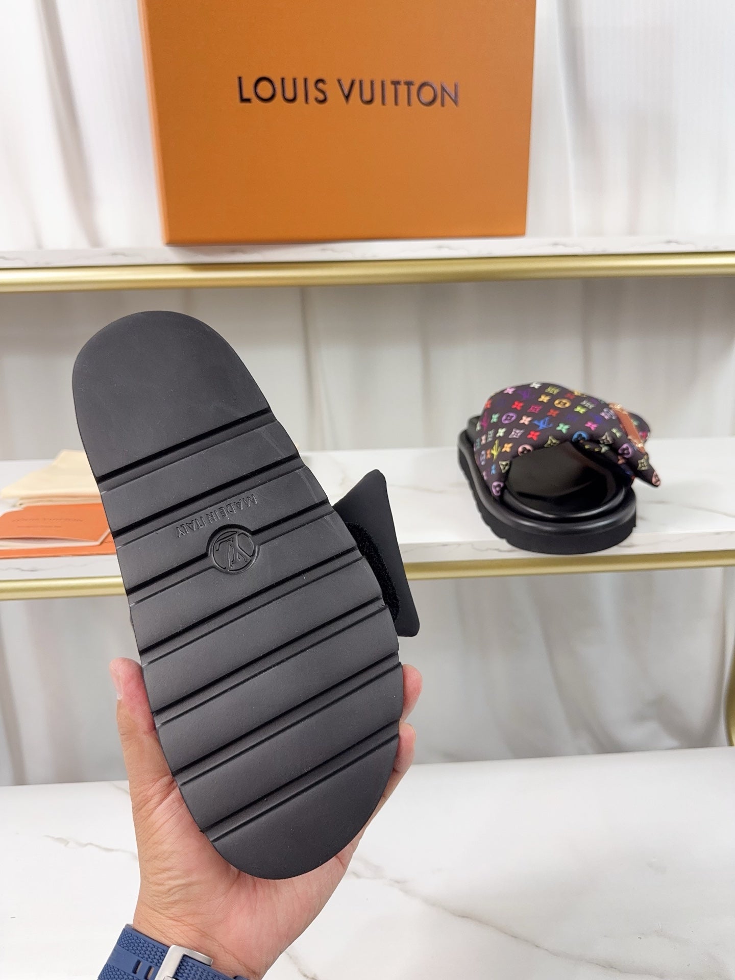 New luxury fashion pool pillow comfort Ladies' flat bottomed anti-skid slippers