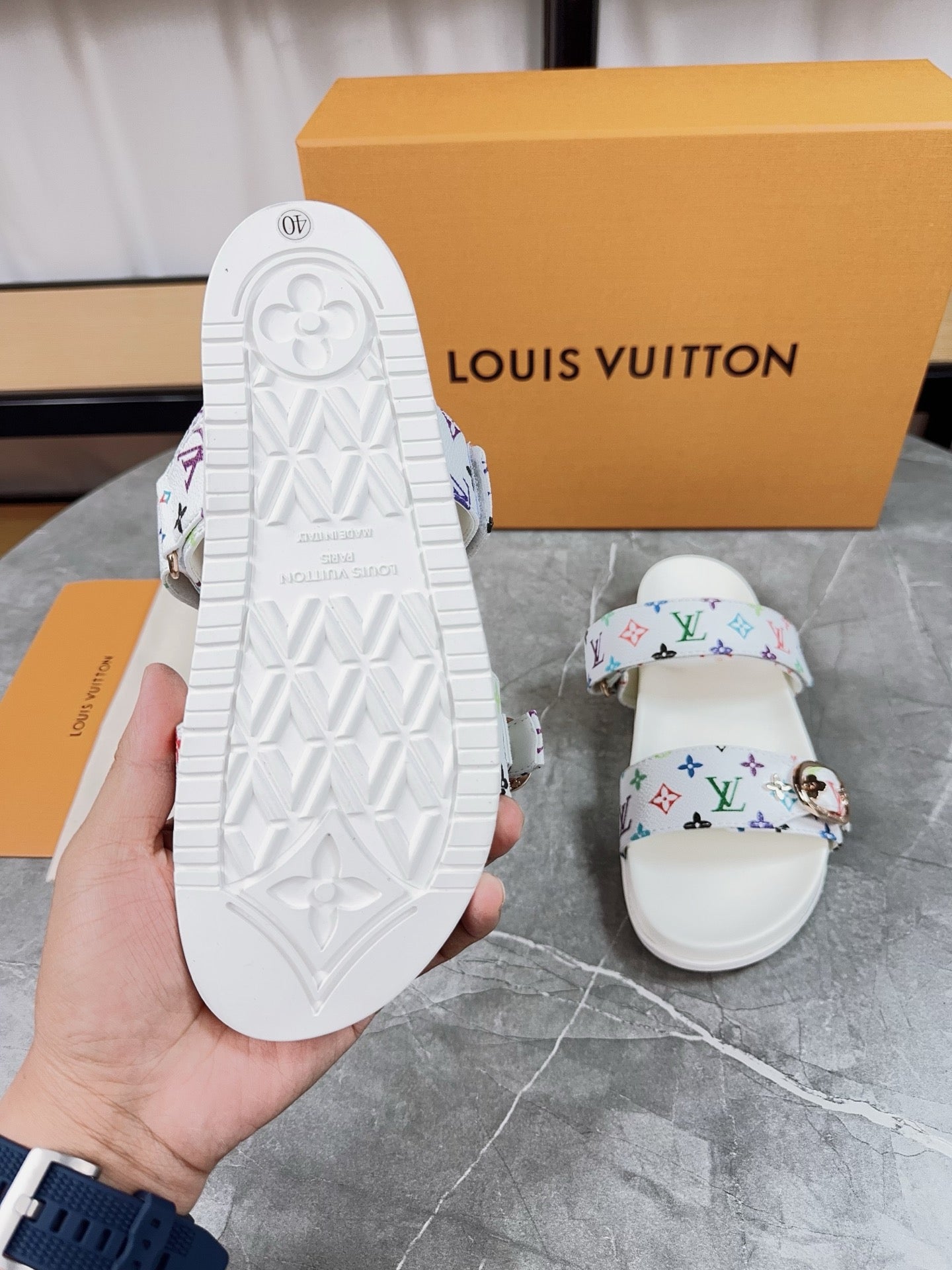 New luxury and fashionable pool pillows comfortable women's non slip slippers