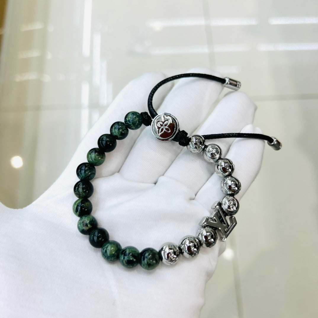 New Fashion Luxury Exquisite Women's Monogram Beads Bracelet