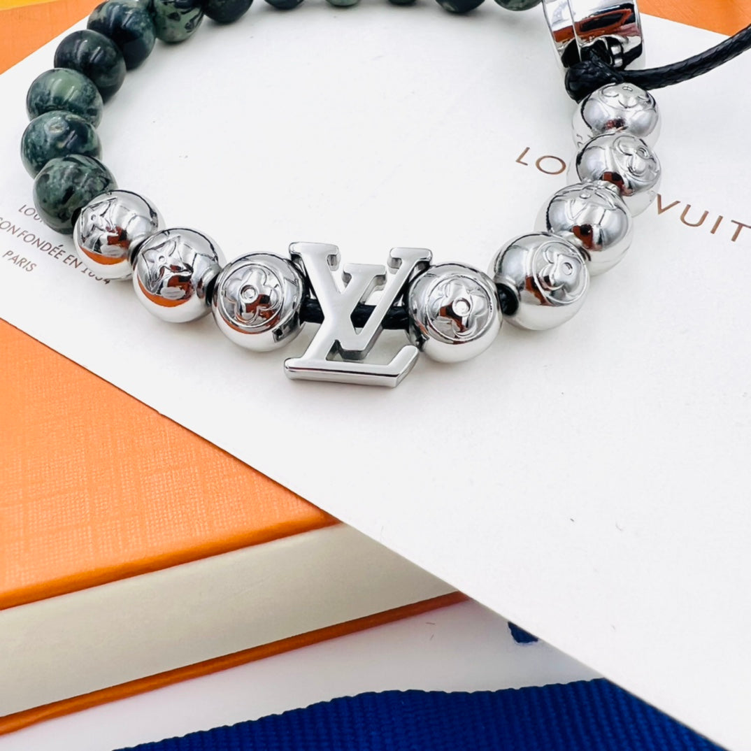 New Fashion Luxury Exquisite Women's Monogram Beads Bracelet