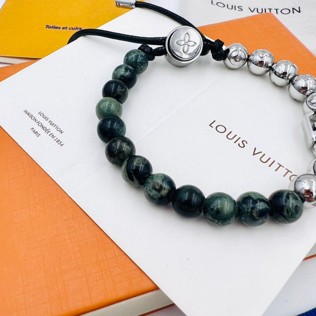 New Fashion Luxury Exquisite Women's Monogram Beads Bracelet