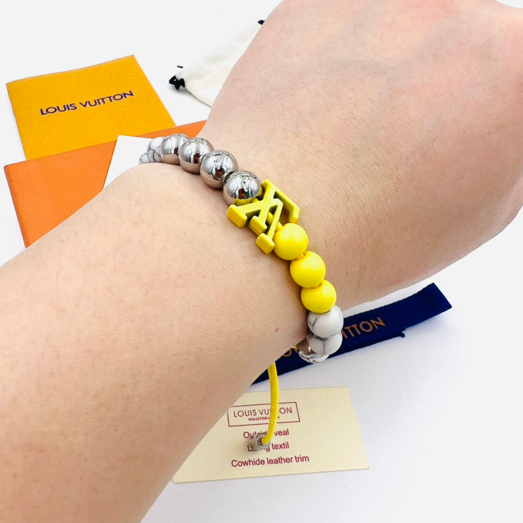 New Fashion Luxury Exquisite Women's Monogram Beads Bracelet