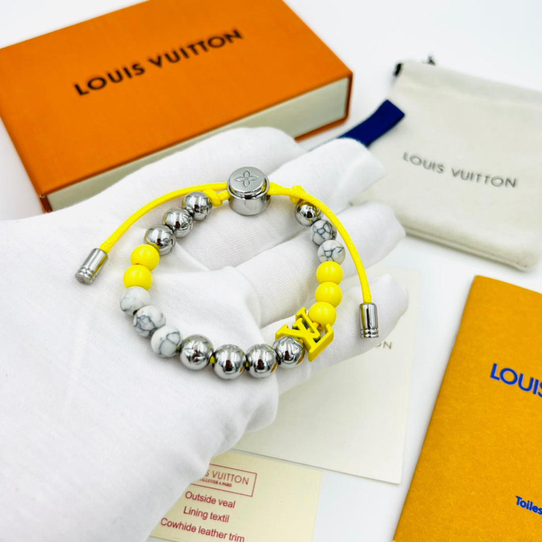 New Fashion Luxury Exquisite Women's Monogram Beads Bracelet