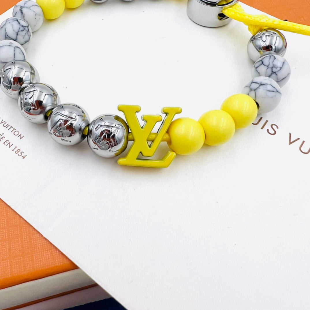 New Fashion Luxury Exquisite Women's Monogram Beads Bracelet