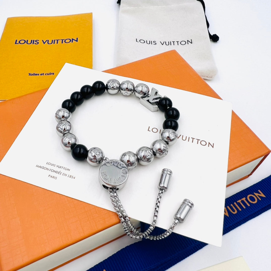 New Fashion Luxury Exquisite Women's Monogram Beads Bracelet