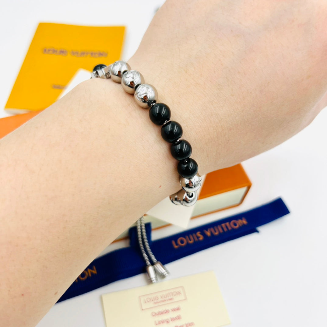 New Fashion Luxury Exquisite Women's Monogram Beads Bracelet