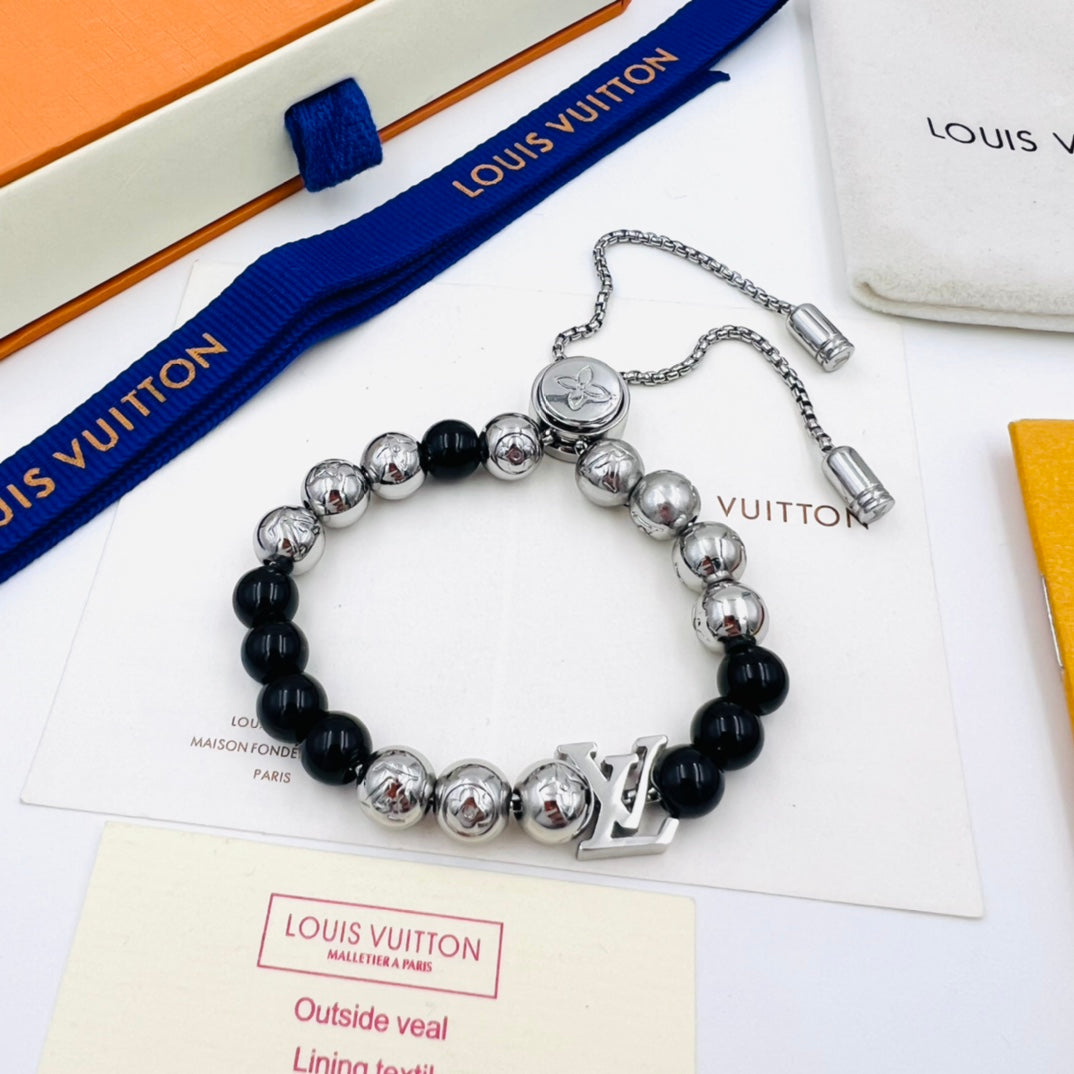 New Fashion Luxury Exquisite Women's Monogram Beads Bracelet